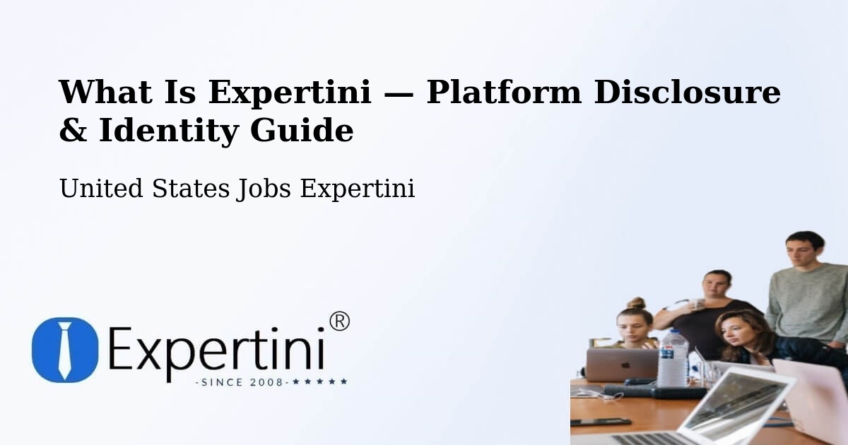 What Is Expertini — Platform Disclosure & Identity Guide – Commack